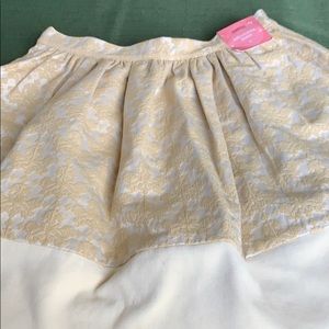 Gymboree Brocade look skirt NWT 6